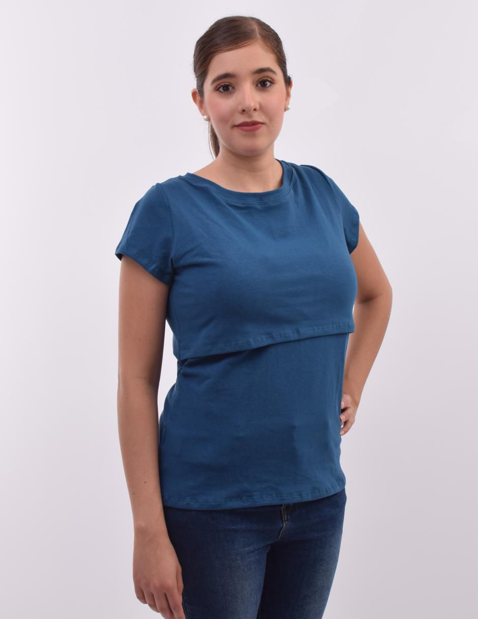 Blusa maternidad manga corta Blusa maternidad manga corta