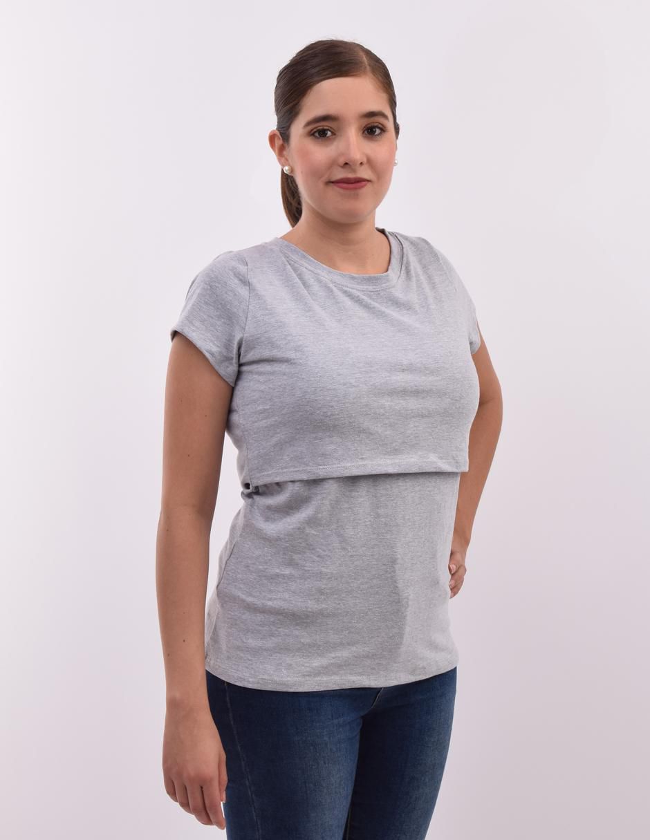 Blusa maternidad Changuitos manga corta