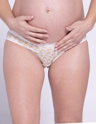Hipster de maternidad de algodón para mujer 1
