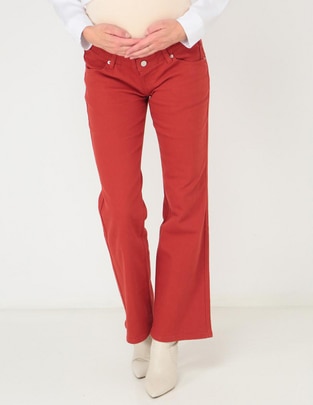 Jeans maternidad campana corte cadera