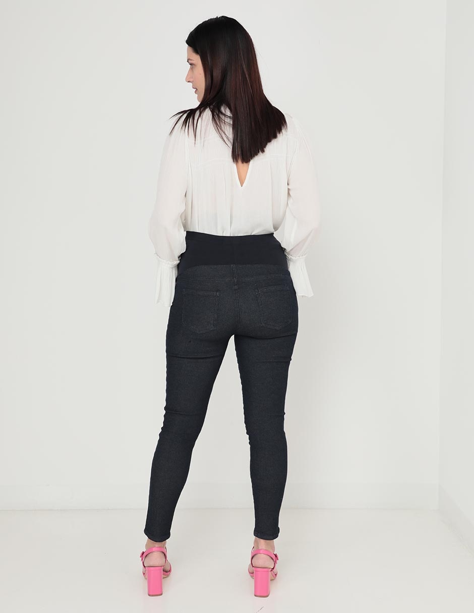 Jeans maternidad skinny One to Nine corte cadera
