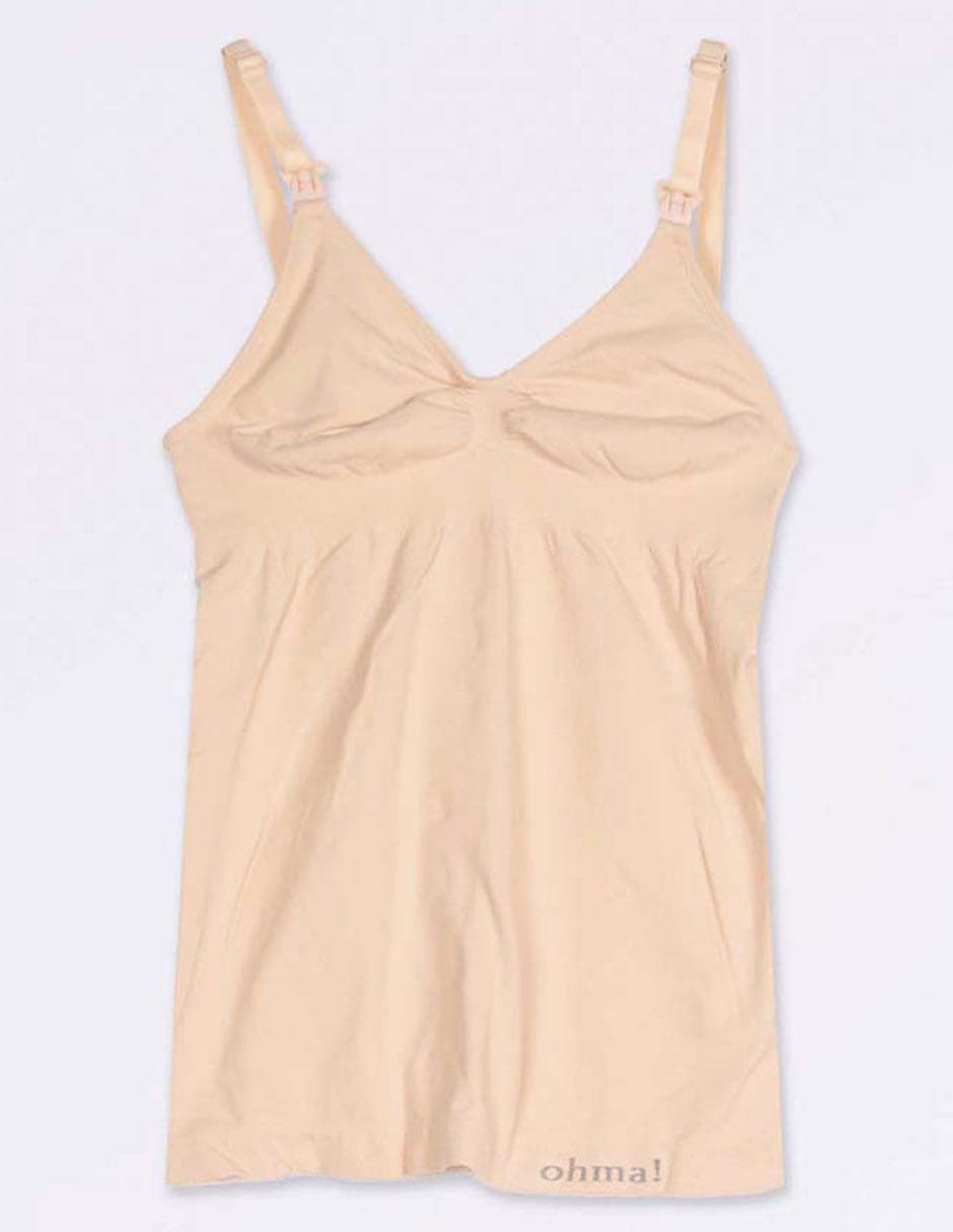 Top maternidad cuello V escote medio tirante ajustable 11