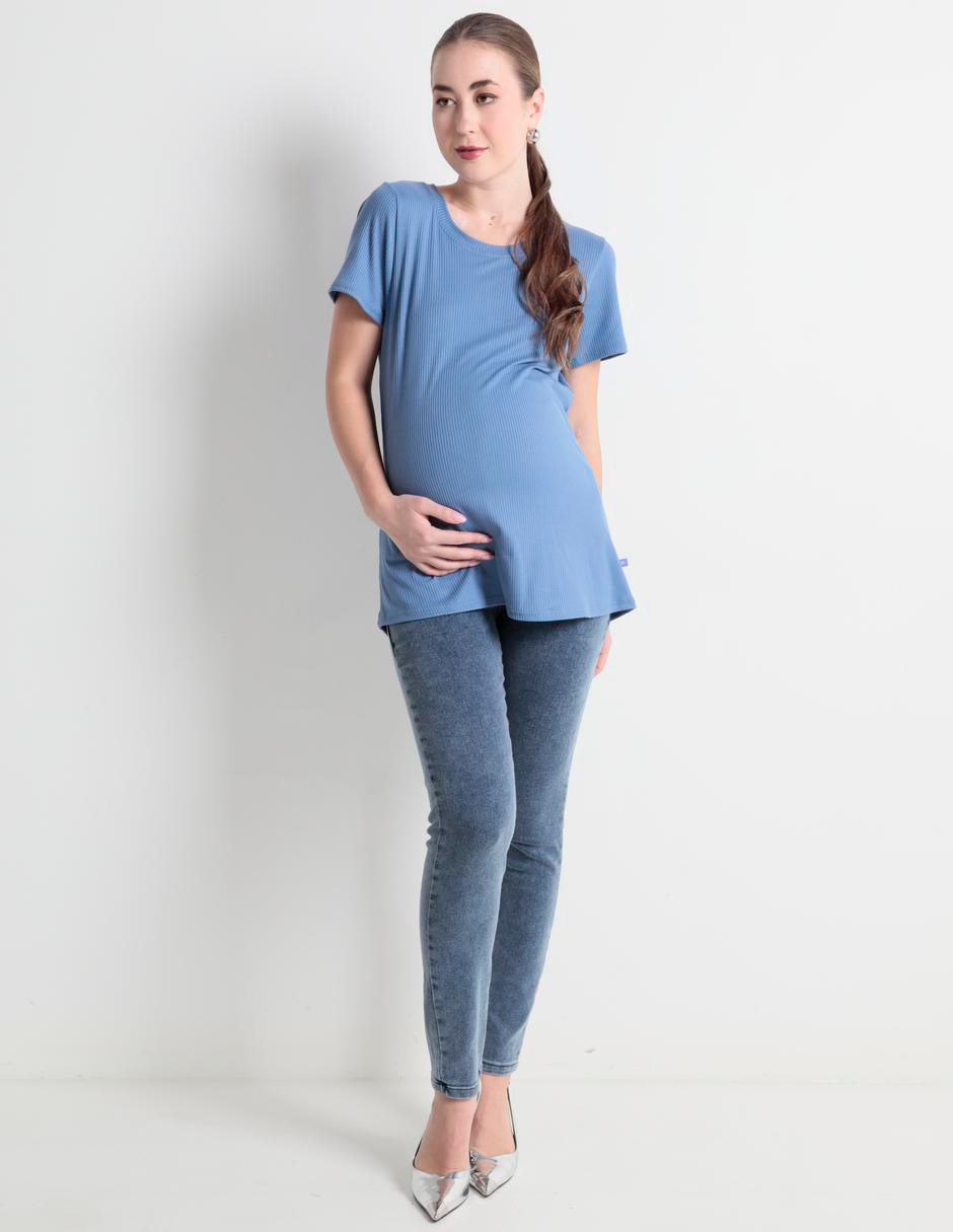 Jeans maternidad skinny One to Nine corte cintura