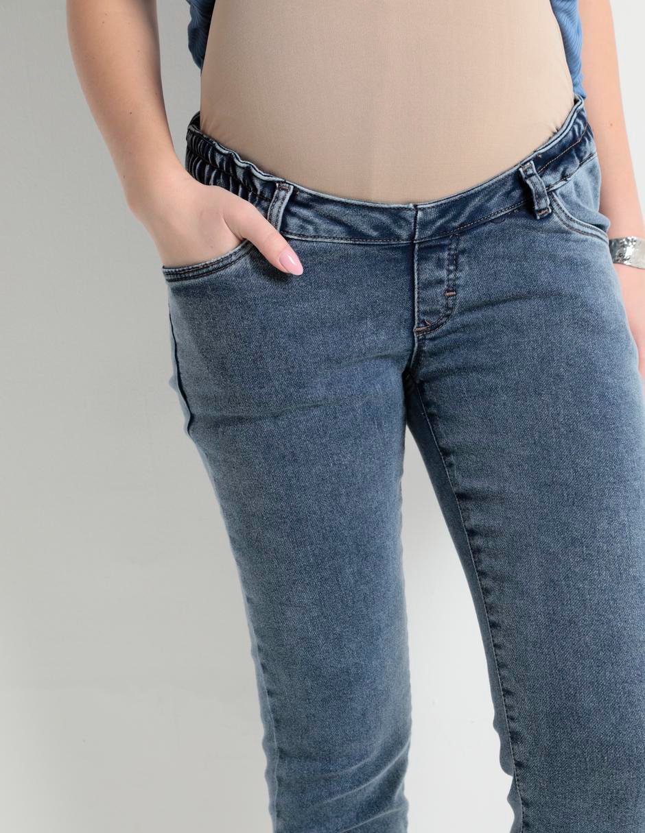 Jeans maternidad skinny One to Nine corte cintura