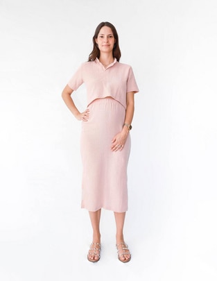 Conjunto maternidad Casual de Algodón 2 piezas