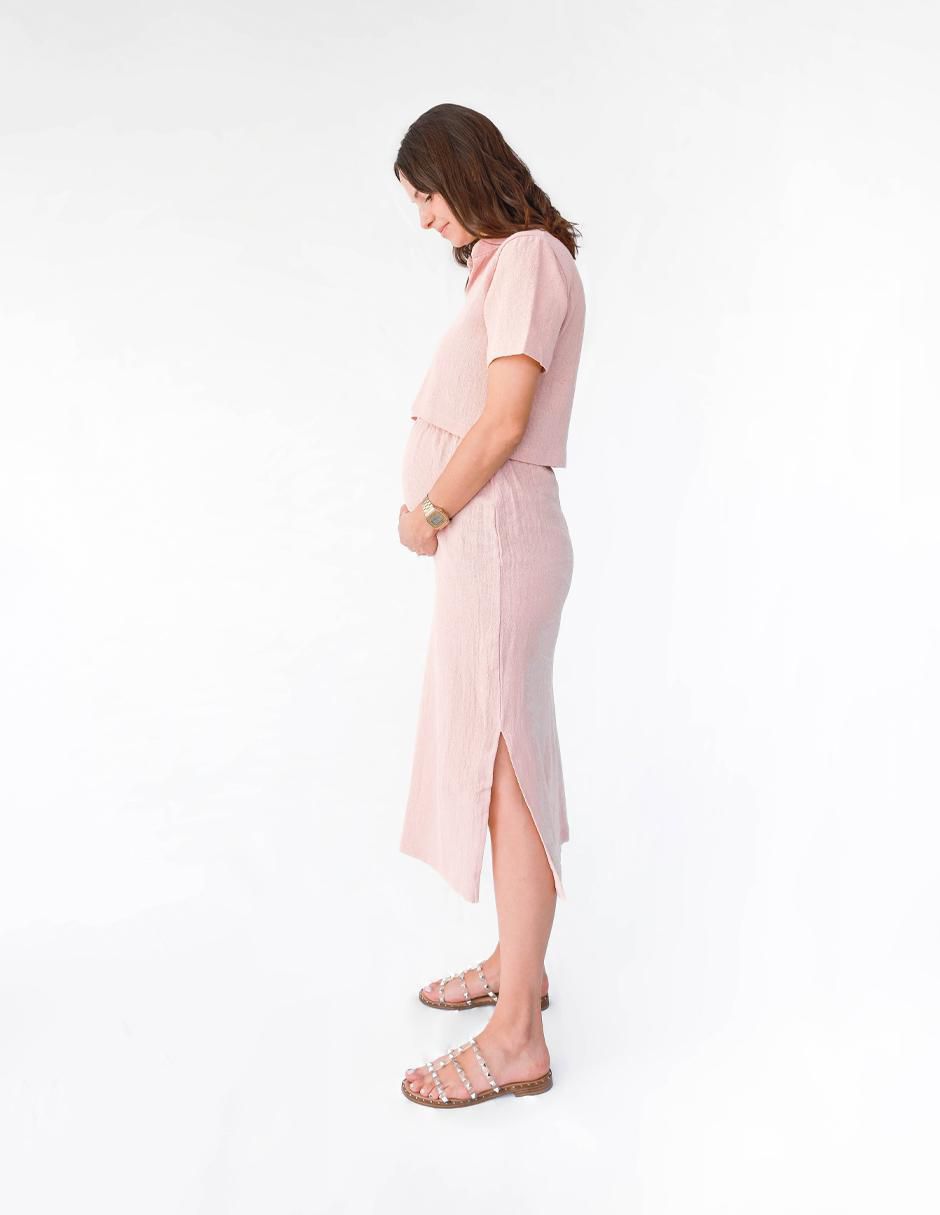 Conjunto maternidad Casual Mum Mx de Algodón 2 piezas
