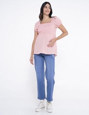 Blusa maternidad Oh Ma! manga corta