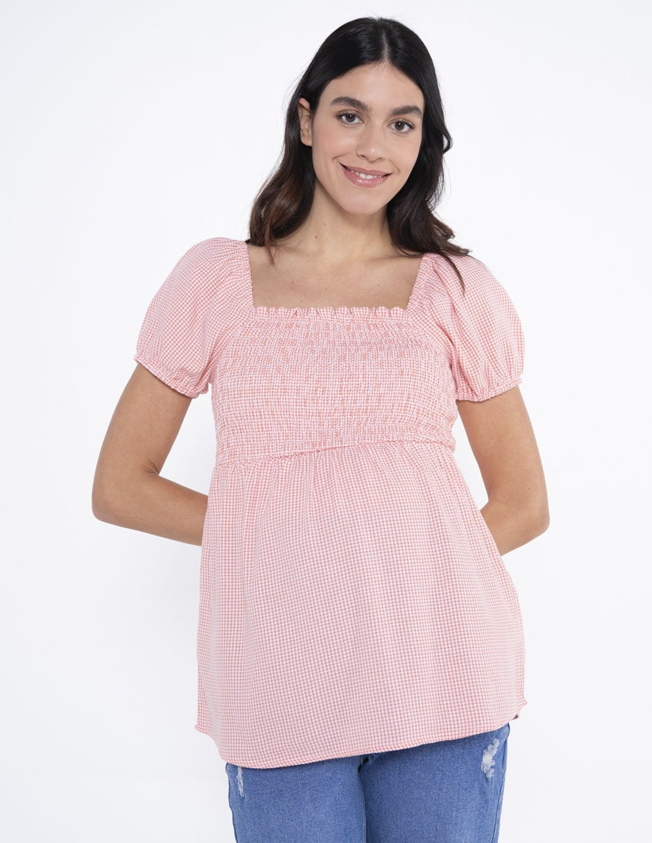 Blusa maternidad Oh Ma! manga corta