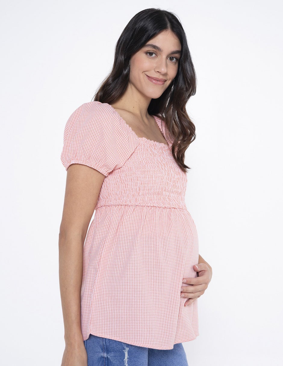 Blusa maternidad Oh Ma! manga corta