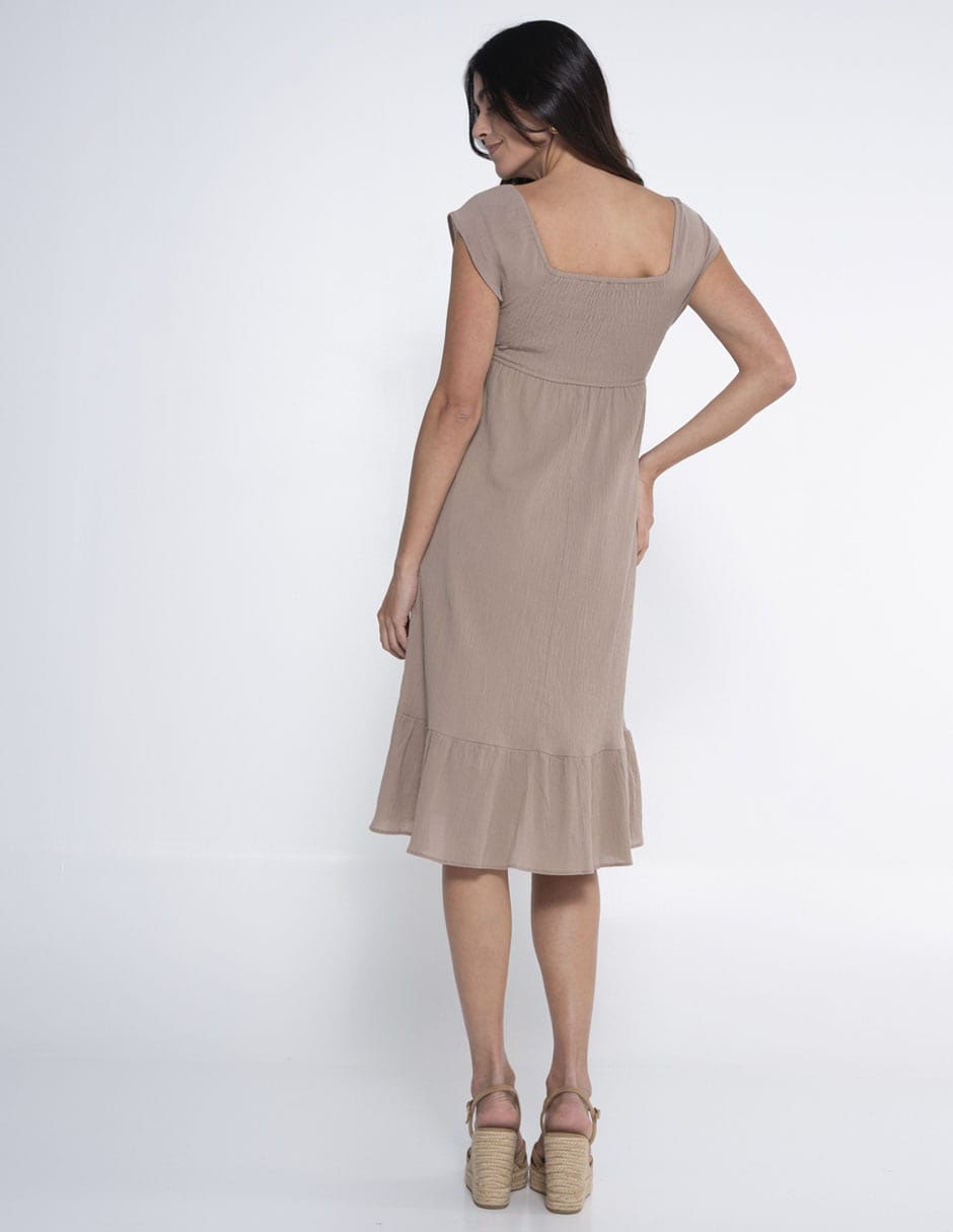 Vestido maternidad 3/4 casual Oh Ma!