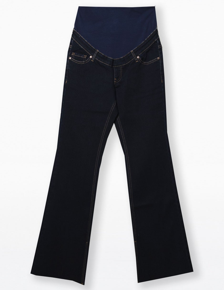Jeans maternidad acampanado Oh Ma! corte cintura alta