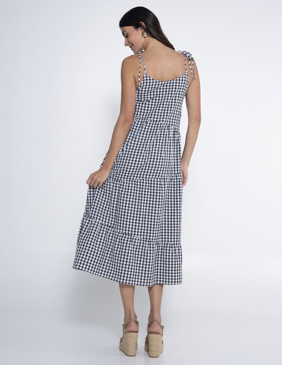 Vestido maternidad midi casual Oh Ma!