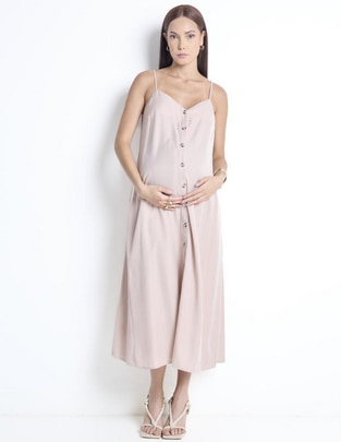 Vestido maternidad cropped casual Vestido maternidad cropped casual