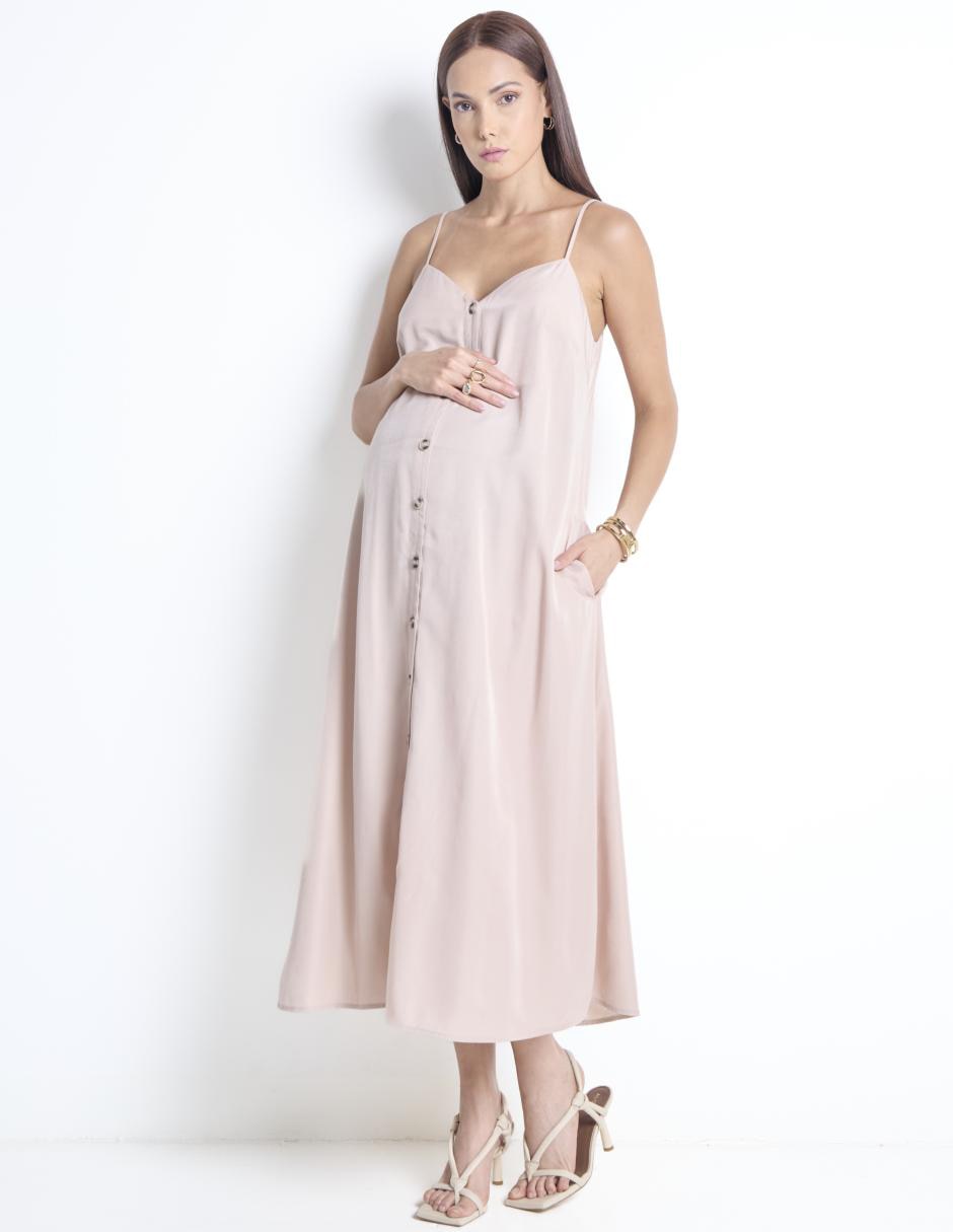 Vestido maternidad cropped casual 3