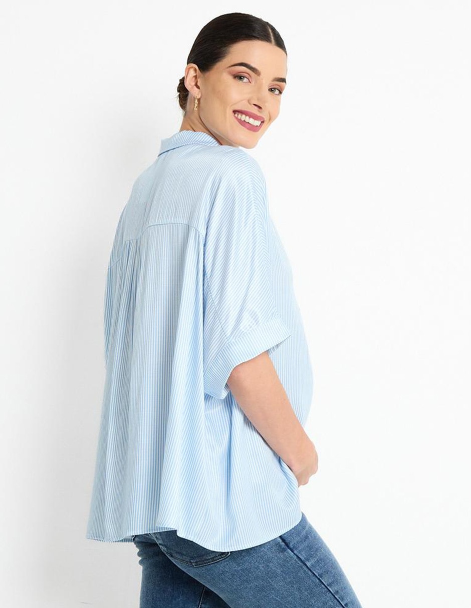 Blusa maternidad One To Nine manga 3/4