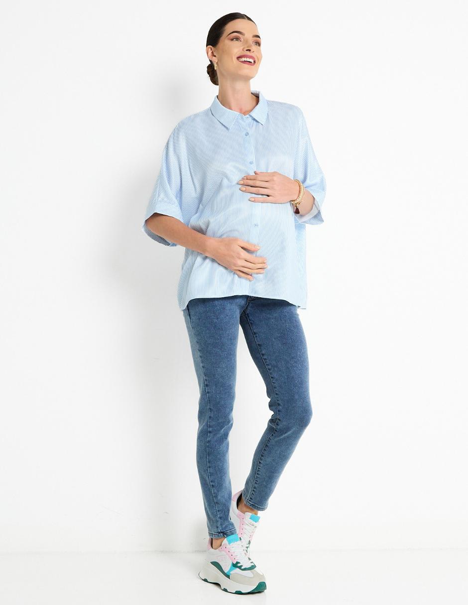 Blusa maternidad One To Nine manga 3/4