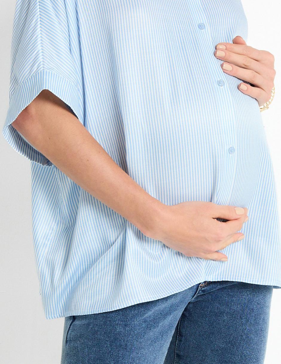 Blusa maternidad One To Nine manga 3/4