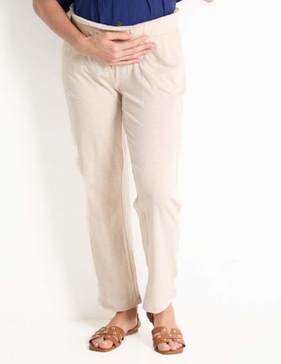 Pantalón maternidad relajado