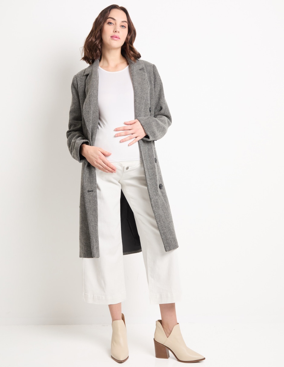 Jeans maternidad straight One To Nine corte cintura