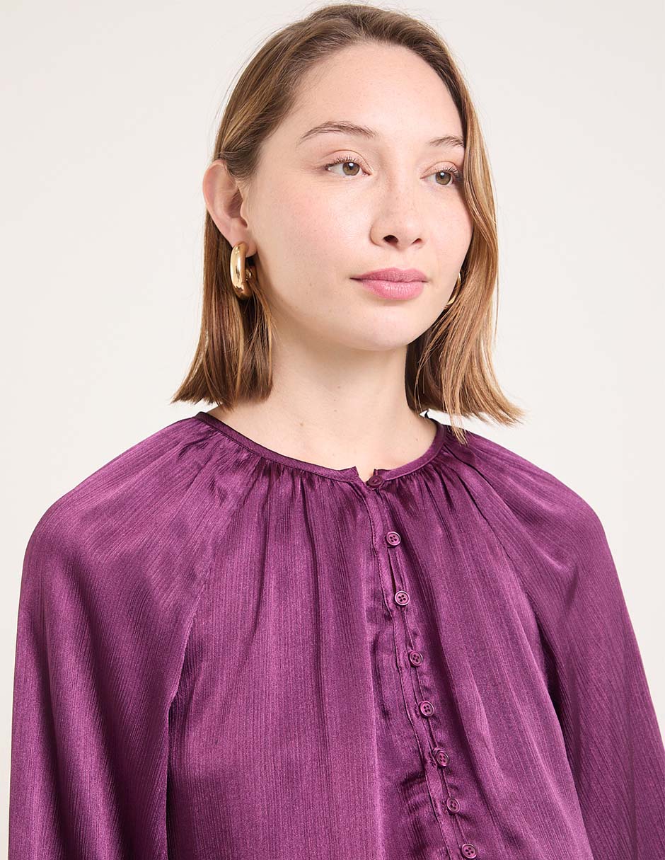 Blusa maternidad manga larga