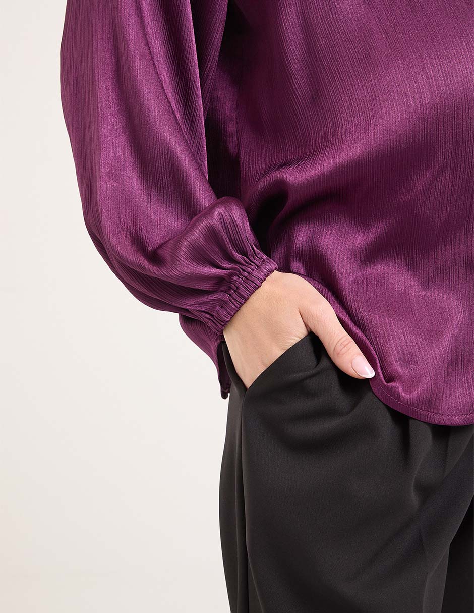 Blusa maternidad manga larga