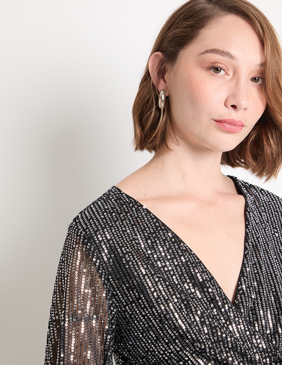 Blusa maternidad One To Nine manga larga