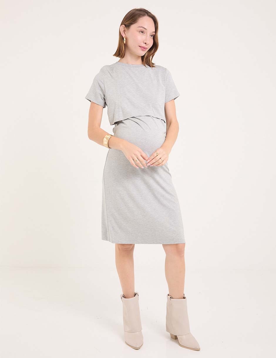 Vestido maternidad 3/4 casual One To Nine