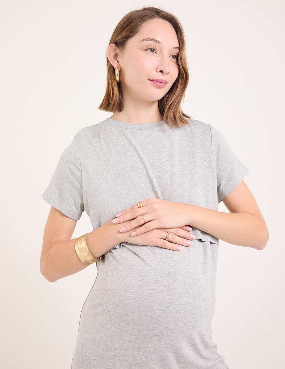 Vestido maternidad 3/4 casual One To Nine