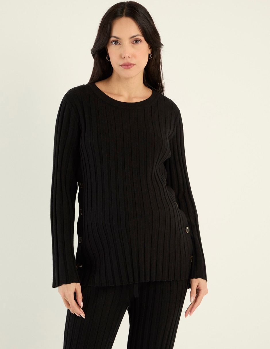 Blusa maternidad manga larga Blusa maternidad manga larga