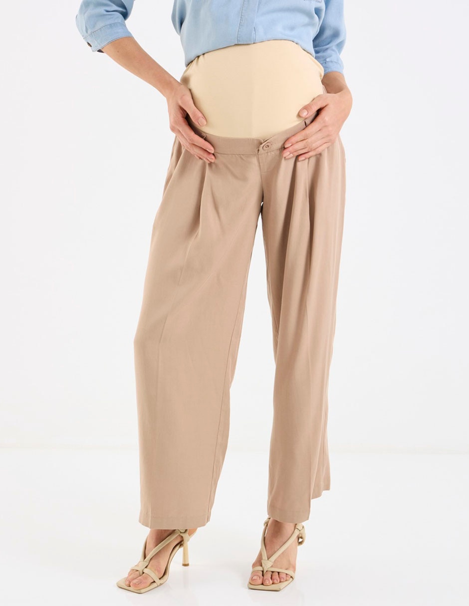 Pantalón maternidad acampanado