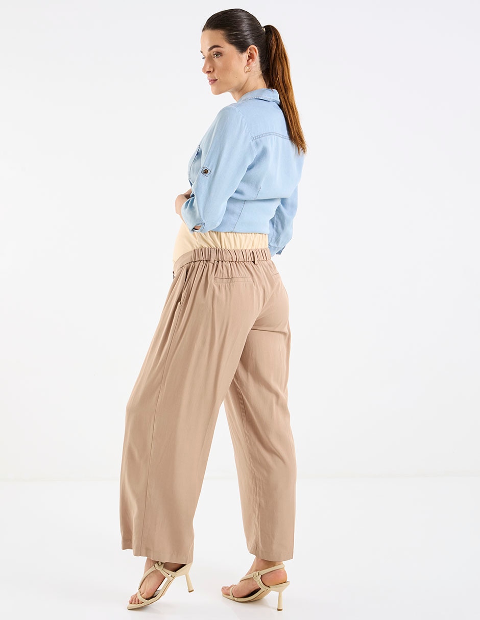 Pantalón maternidad acampanado 4