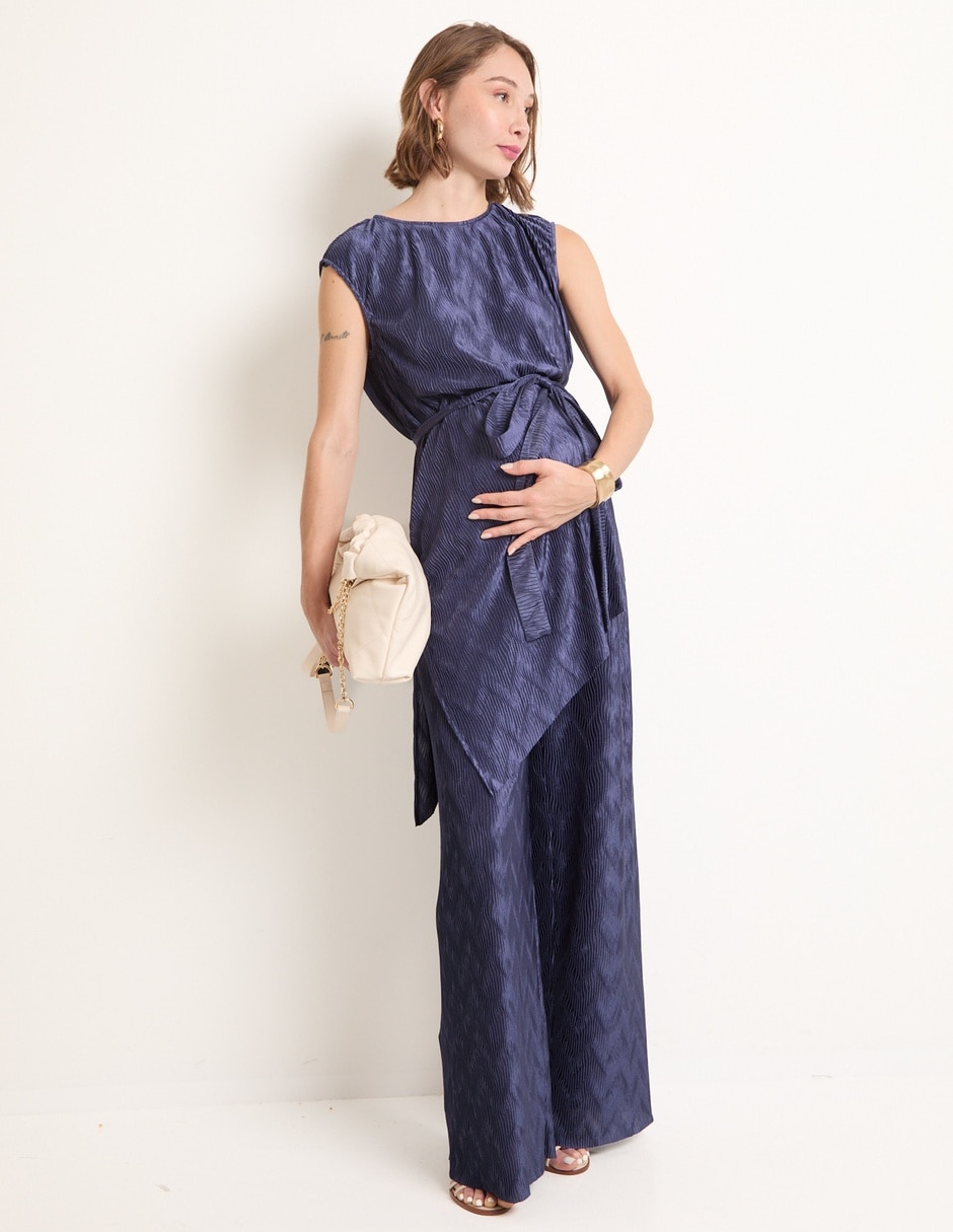 Conjunto maternidad fiesta One To Nine de algodón 2 piezas