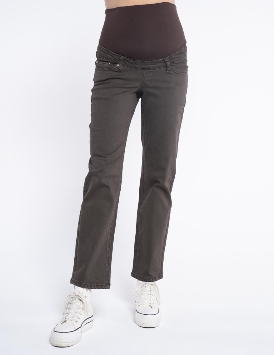 Jeans maternidad straight Oh Ma! corte cintura alta