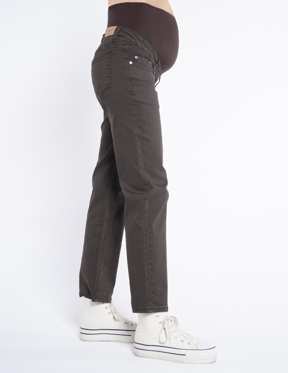 Jeans maternidad straight Oh Ma! corte cintura alta