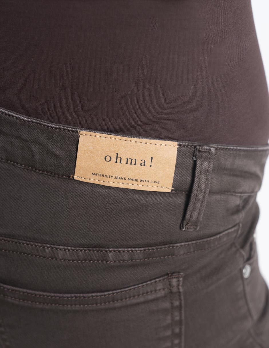 Jeans maternidad straight Oh Ma! corte cintura alta