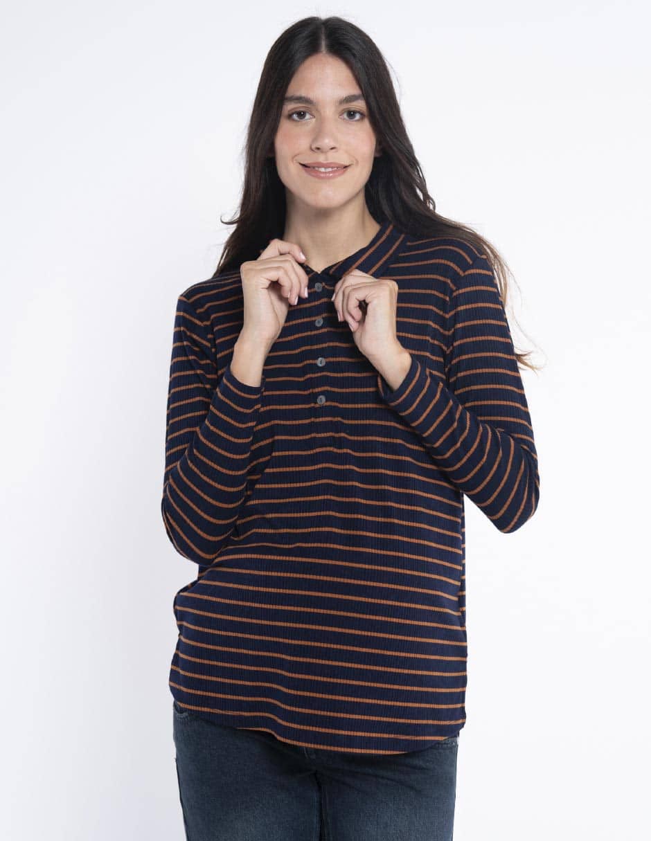 Blusa maternidad Oh Ma! manga larga