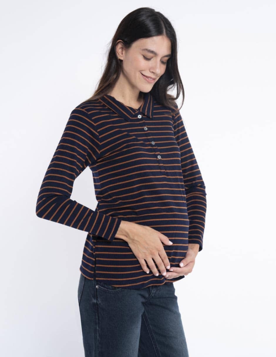 Blusa maternidad Oh Ma! manga larga