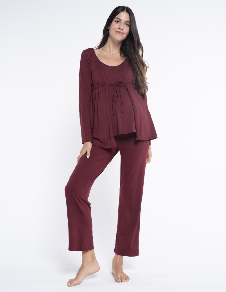 Blusa maternidad manga larga Blusa maternidad manga larga