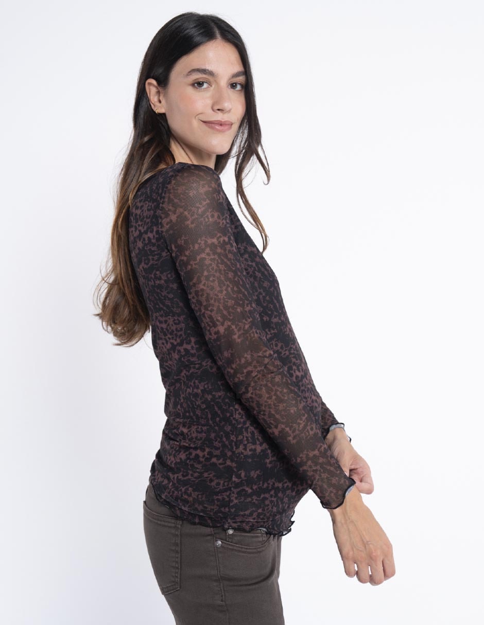 Blusa maternidad manga larga 5