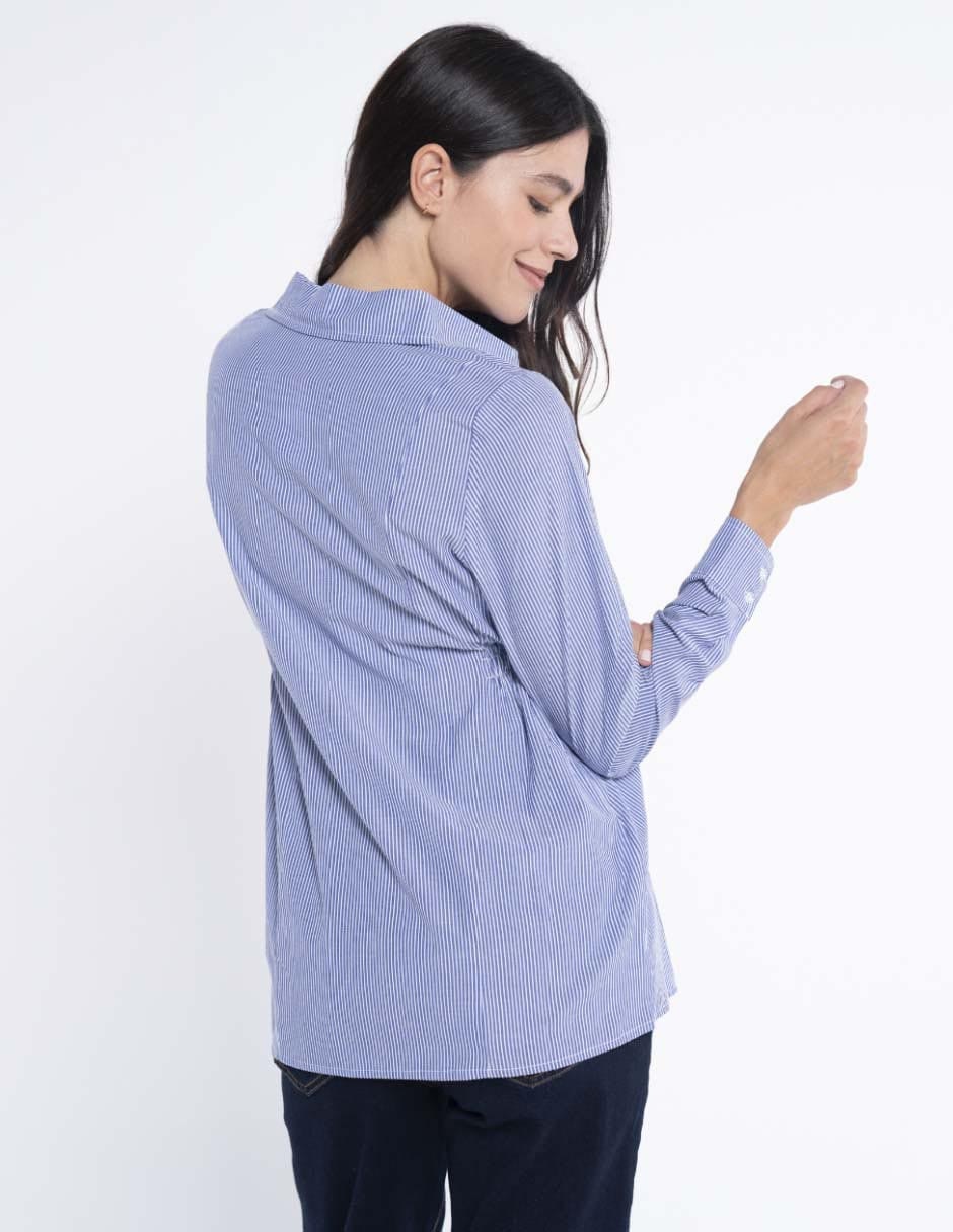 Blusa maternidad manga larga 9