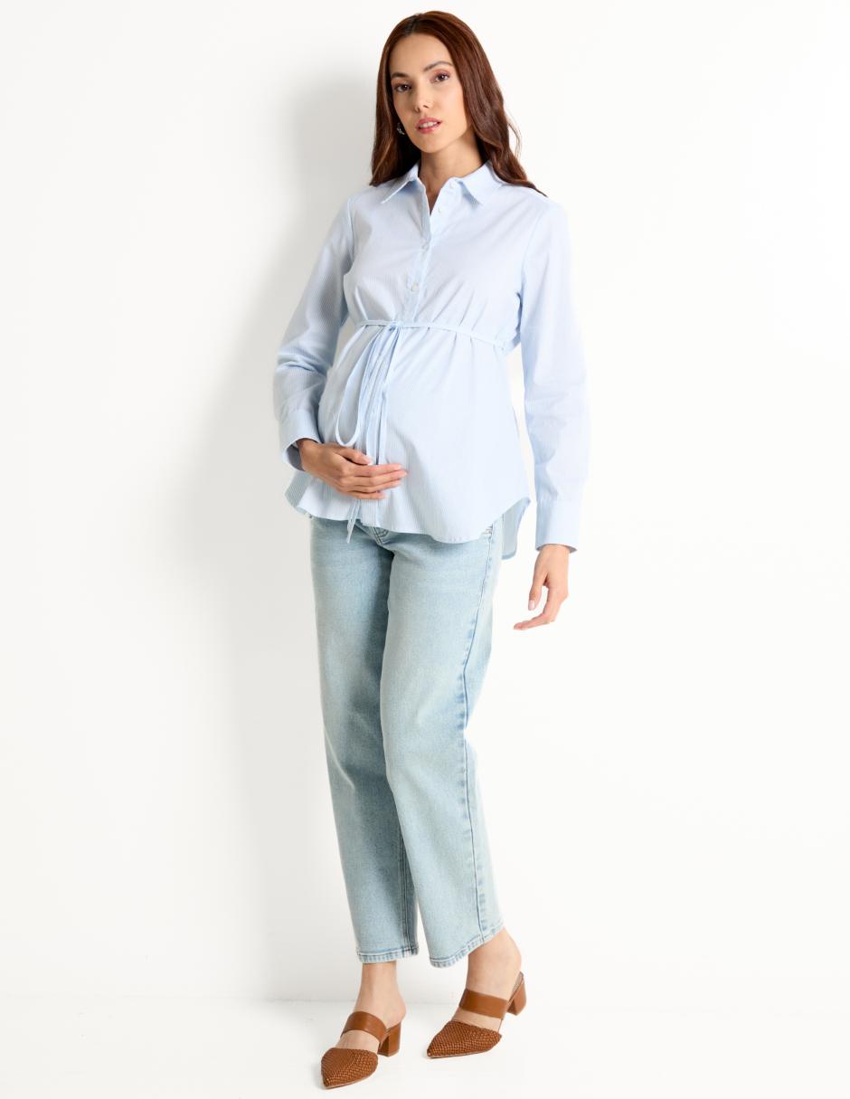 Blusa maternidad One To Nine manga larga