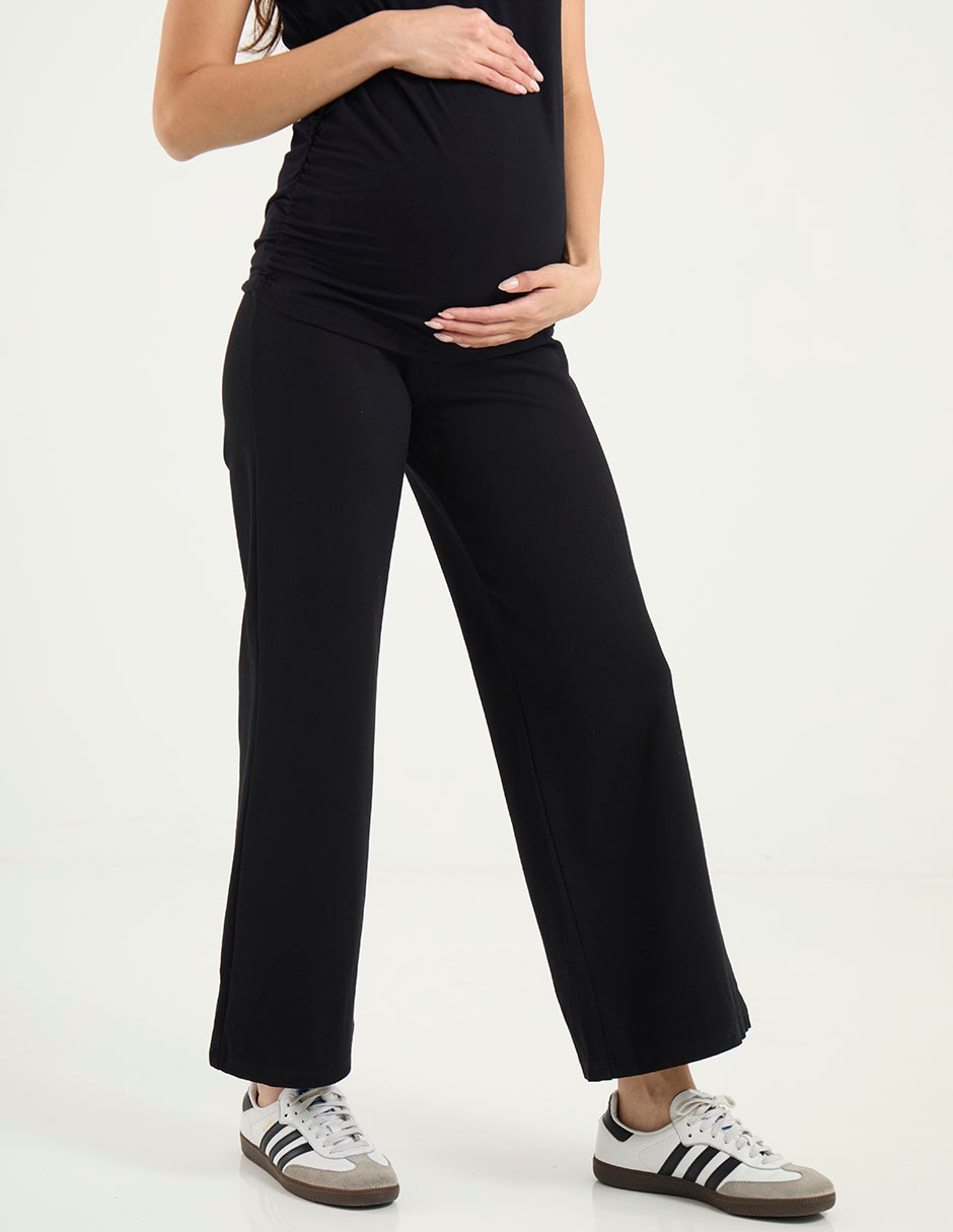 Legging maternidad a la cintura con elástico Legging maternidad a la cintura con elástico