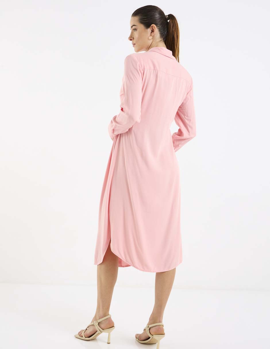 Vestido maternidad midi casual 6
