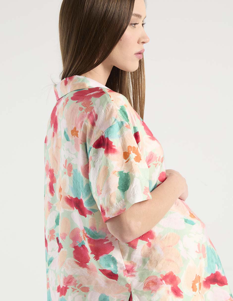 Blusa maternidad One To Nine manga corta