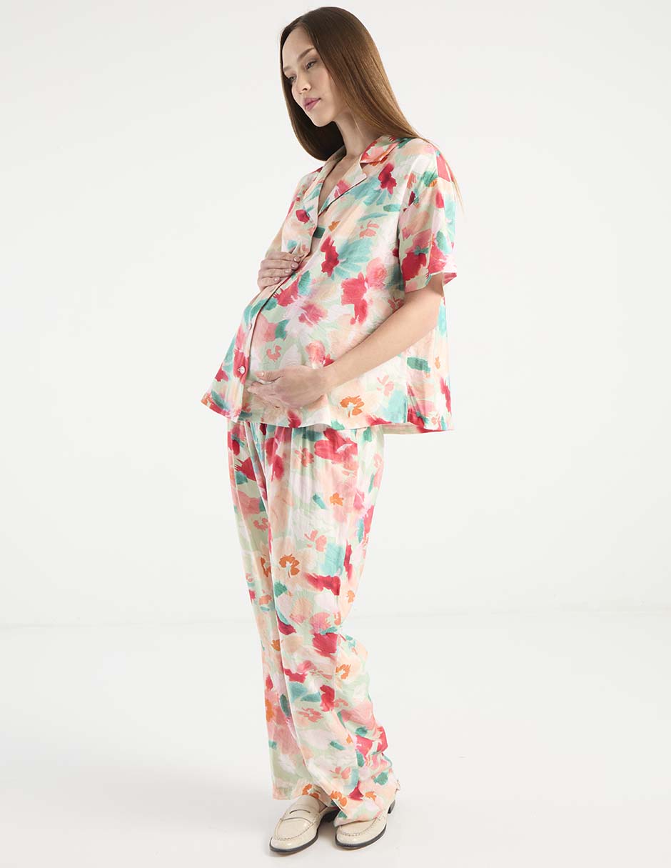 Pantalón maternidad amplio 4