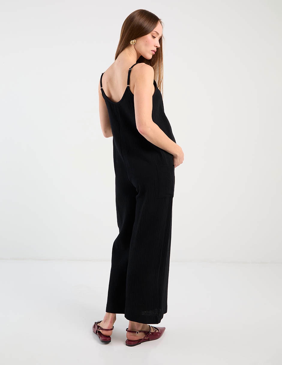 Jumpsuit maternidad de algodón casual 6