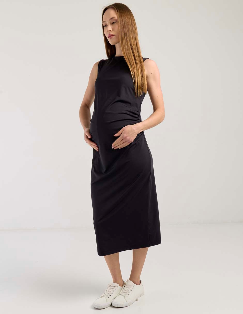 Vestido maternidad midi casual