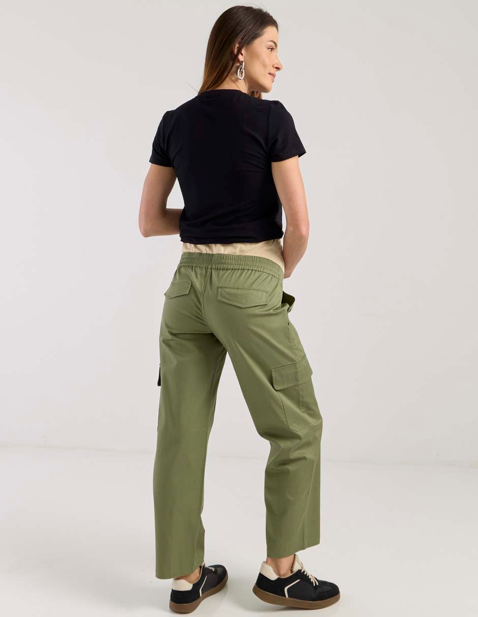 Pantalón maternidad One to Nine relajado