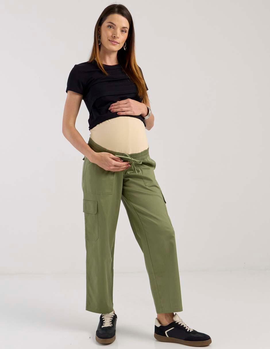 Pantalón maternidad One to Nine relajado