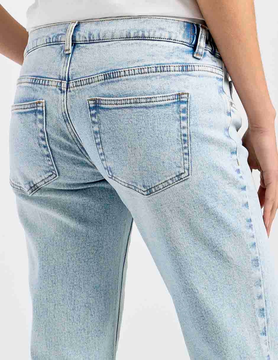 Jeans maternidad straight One To Nine a la cadera